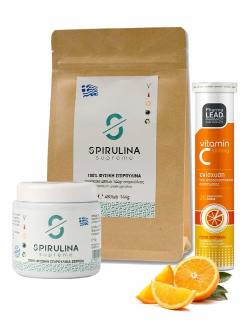 Σπιρουλίνα Spirulina Supreme Πακέτο Προσφοράς 660 Δισκία