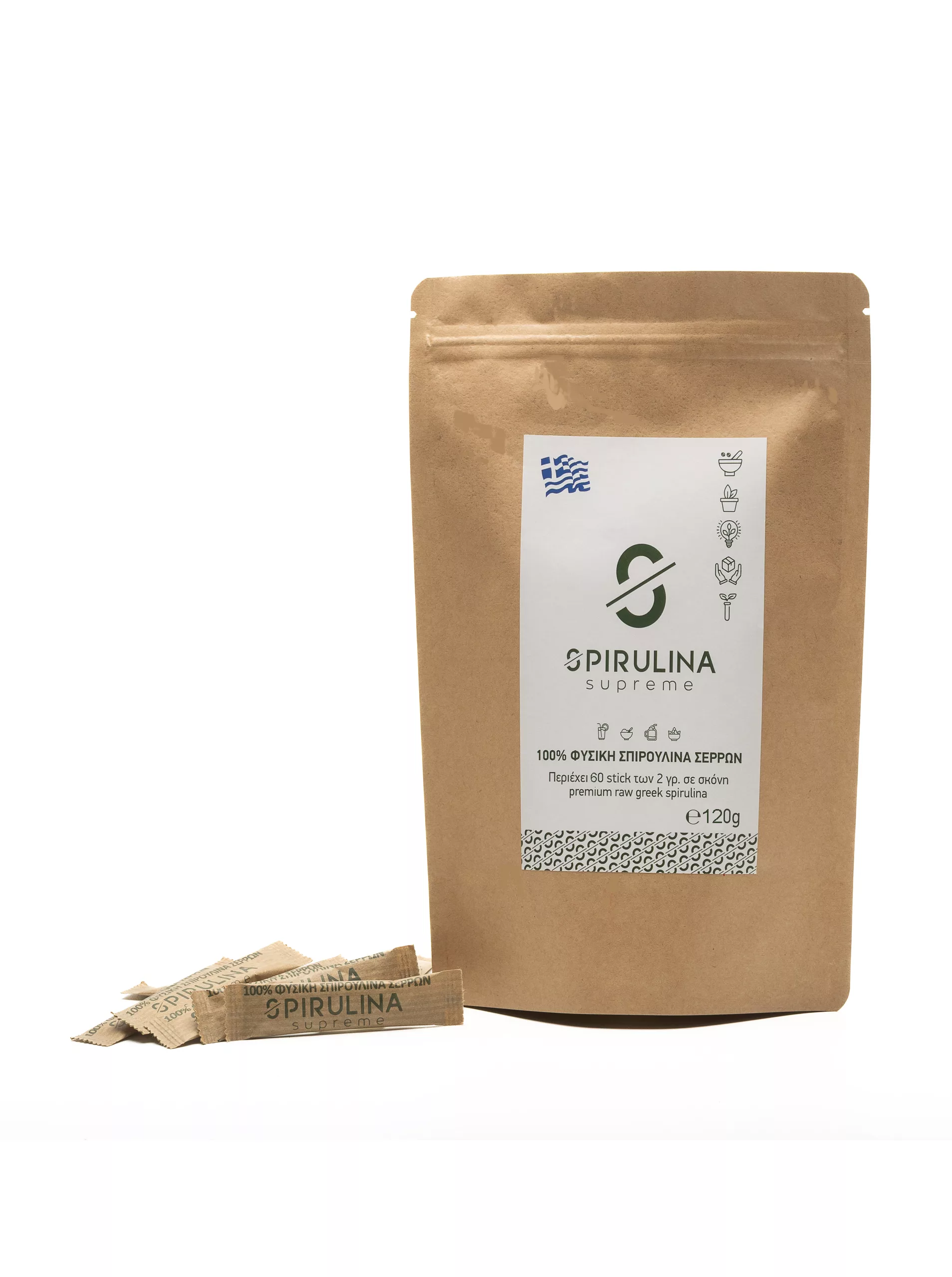 sticks σπιρουλίνας σπιρουλίνα για smoothies σπιρουλίνα horeca