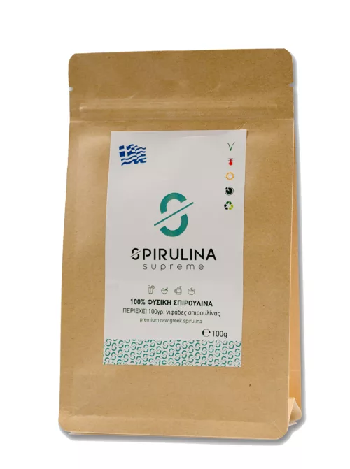 Νιφάδες Σπιρουλίνας 100γρ Spirulina Supreme